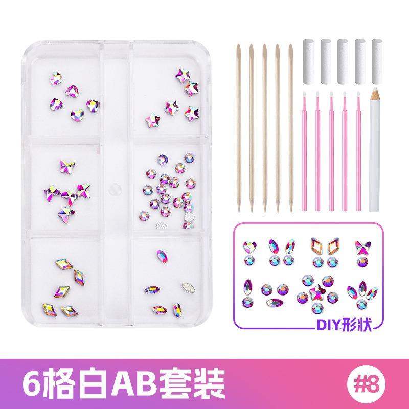 Dental Diamond Tooth Decoration, Tooth Diamond Tool Diy Set, Tooth Sticker, Diamond Love Horse Eye Decoration