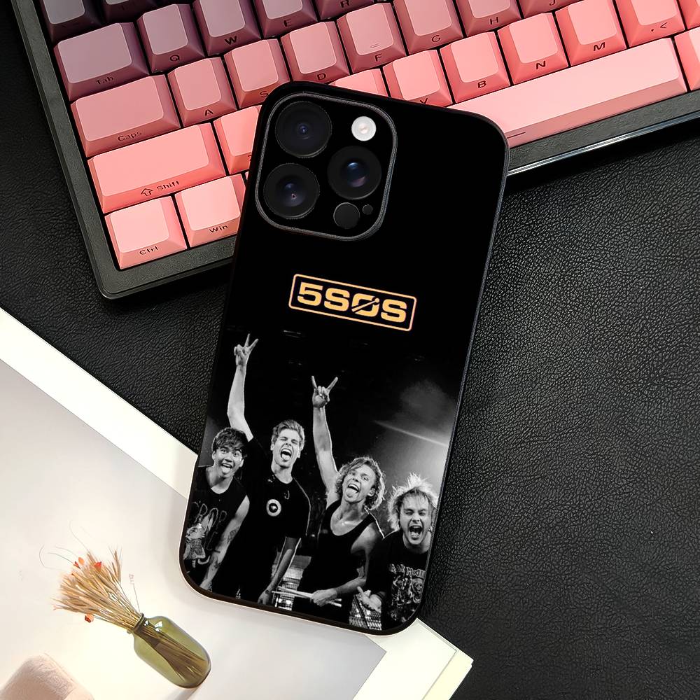 Seconds-of-Summers-5SOS Phone Case For IPhone 16 15 14 13 12 11 PRO MAX PLUS Mini TPU Soft To Skin-friendly Cover
