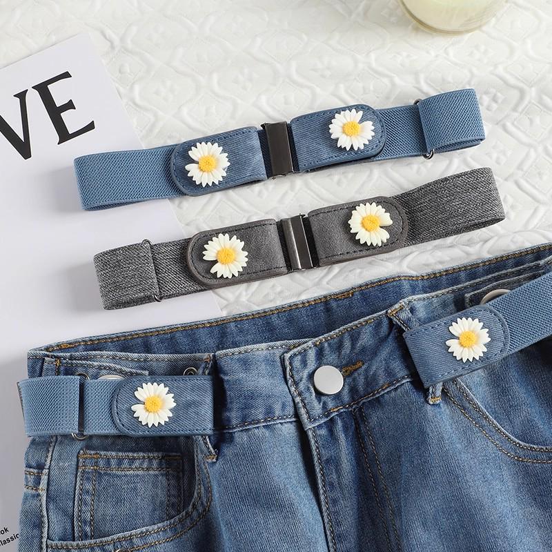 Elastic Adjustable Invisible Waist Belt for Jeans