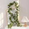 1pc Simulated Rattan Wisteria Eucalyptus Garland,Artificial Green Rattan,Suitable for Birthday Parties,Wedding,Holiday Gathering