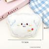 Cute Bear & Rabbit Plush Keychain: Squeaky Animal Head Brooch & DIY Craft Accessory