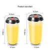 Meiliya 90mm Disposable Thickened Clear Plastic Cups
