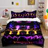 Multiple Sizes Cartoon Ninja Game Printed Bedding Set 1 Duvet Cover 2 Pillowcases Boys Girls Children Luxury Gifts
