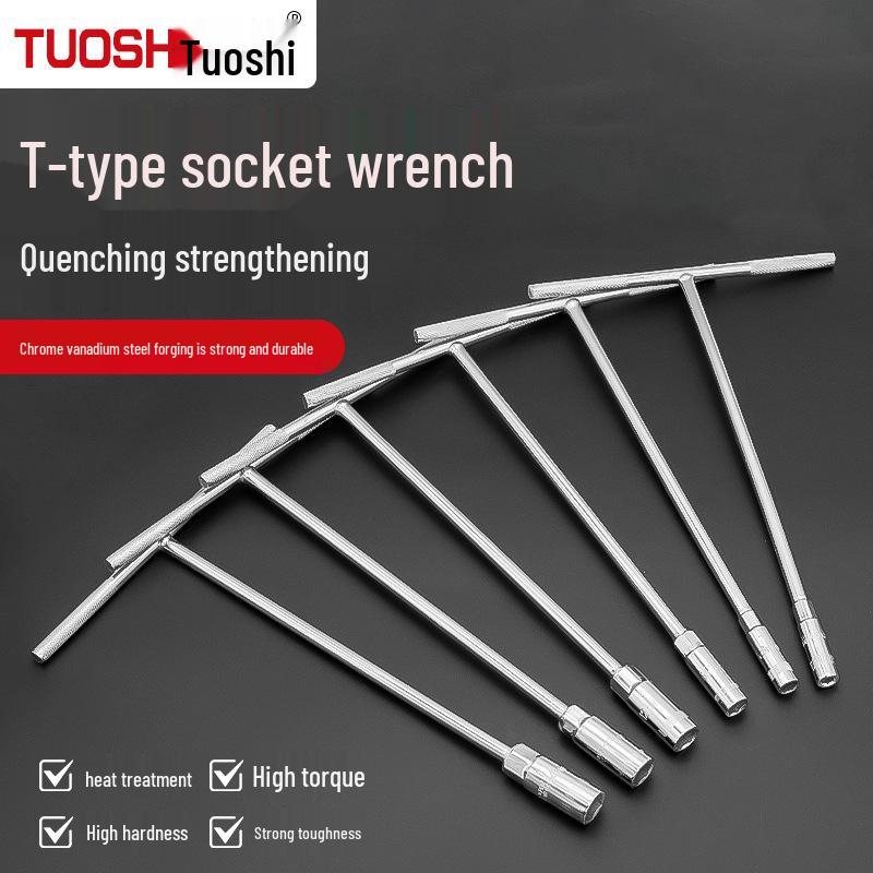 T-Handle Extended Hex Socket Wrench Set for Cars & Motorcycles