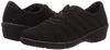 Asahi Women's L517 Comfort Lace-Up Stretch Knit Shoes, Black, Size 23cm, 3E