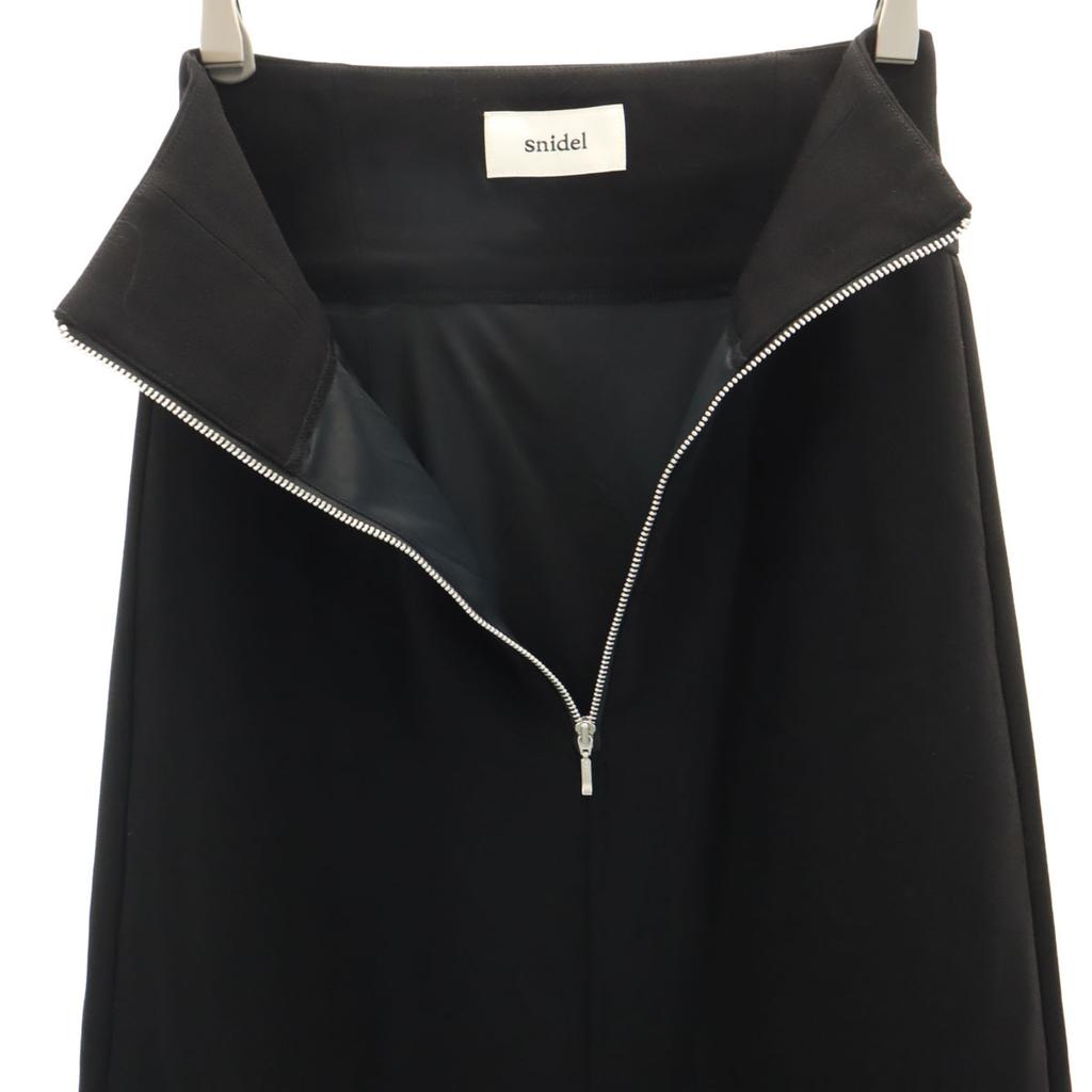 Unused SNIDEL Long Skirt Black Women Used