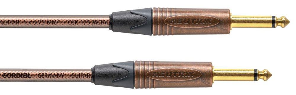 

Cordial CSI 3 Shielded Cable 3m Cables/Germany PP-METAL бронзовий
