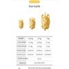 Porti 24k Gold 1.875g Horse Zodiac Special Stone Necklace