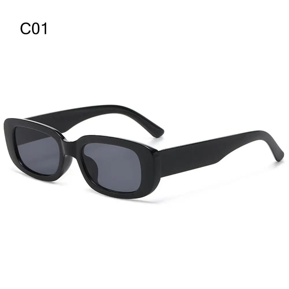 

Retro Rectangle Sunglasses For Women Men Trendy Fashion Candy Color Sunglasses 90s Sun Glasses UV400 Protection Vintage Shades