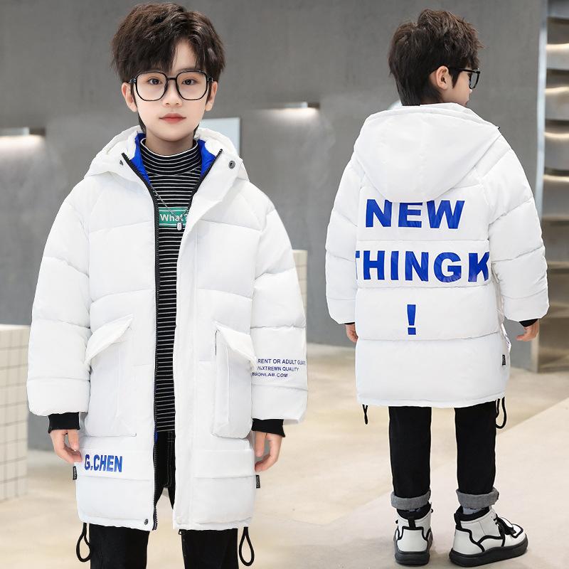 Children's Down Jacket Winter New Boys and Girls Fashion Cotton Jacket Children'S Clothing Kids Parkas