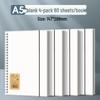 Minimalist Flip Coil Notebook B5/A5 - Thick College/Postgraduate English Record Book