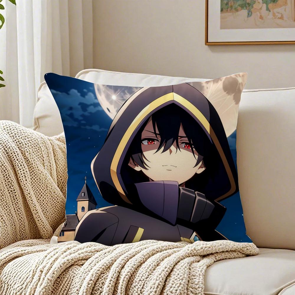 The Eminence In Shadow Anime Cushion Cover Linen Minimalist Soft for Sofa Bed Home Room Decor