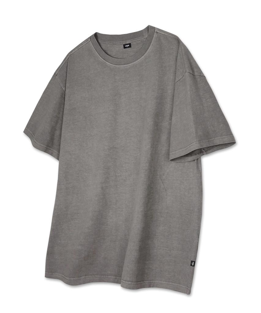 UMM Oversized Plain Pigment Short Sleeve T-Shirt 5 Colors