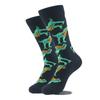 AB Happy Cotton Funny Socks Men Beer Panda Duck Crazy Design Sokken Unisex Novelty Plant Piano Crew Skateboard Calcetines Hombre