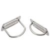 Longchan 316 Stainless Steel Right-Angle D-Ring Belt Buckle