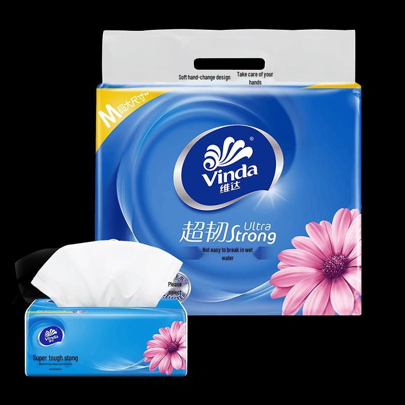 Vinda Ultra-Tough 3-Ply Facial Tissue