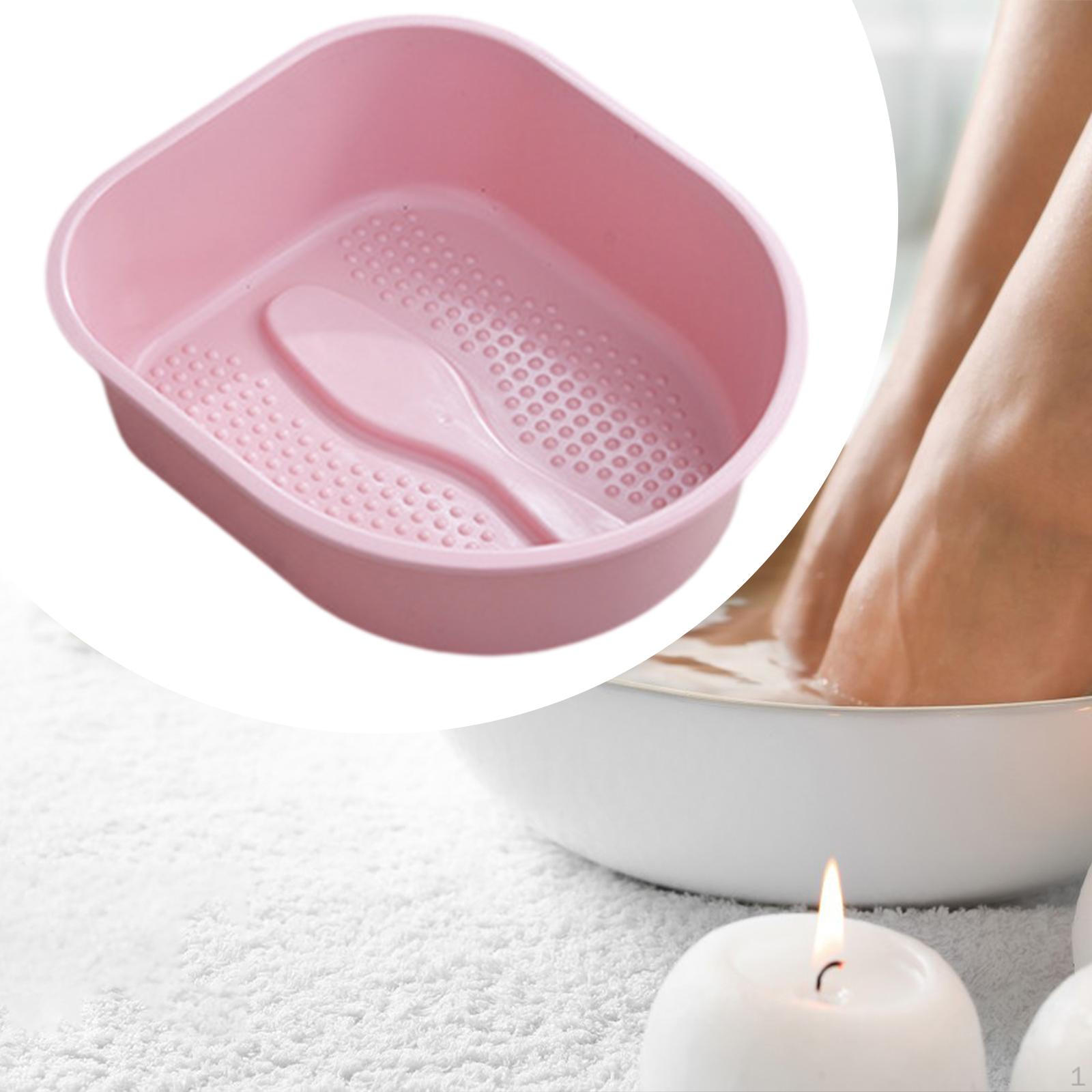 

Foot Tub, Massage Bucket, Tub for Dry And Cracked Feet, Men Women. розовый