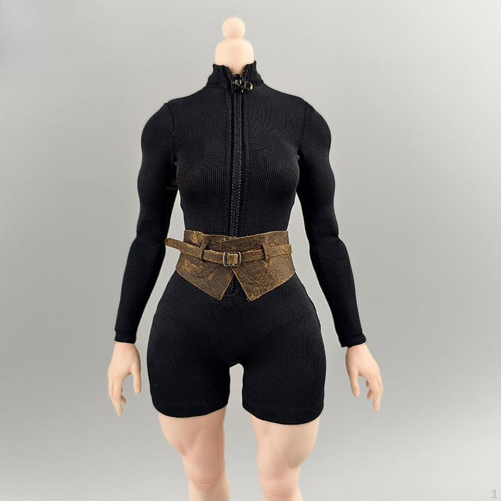 1/6 Actionfiguren Bekleidung für Puppen, Outfit Set 12 Zoll Weiblich