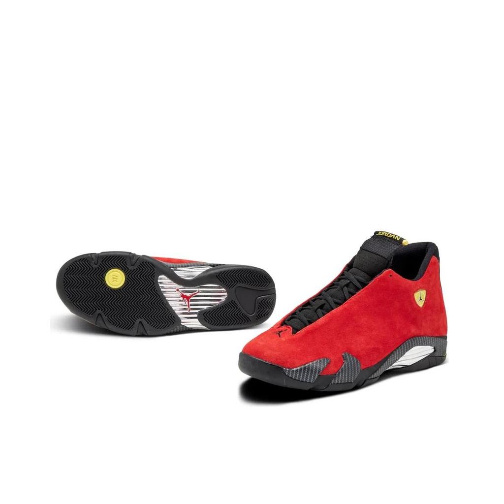 Air Jordan 14 Retro Ferrari 2025 Unisex Sneakers Red Challenge-Red Black IF5015-600