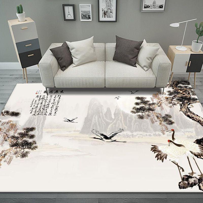 Traditional Chinese Painting CARPET FOR LIVE ROOM Big Size 200x300 Area Rug for Bedroom Decoration Coffee Tables Mat Non-slip