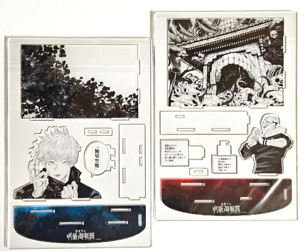 Jujutsu Kaisen Exhibition Limited Gojo Sukuna Acrylic stand Diorama figure
