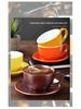 European Ceramic Coffee Set: Professional Latte Art, Cappuccino & Sawada Cups