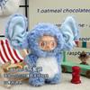 Neuer Labubu 17cm Kleidung Monster Katze Elefant Serie V1 V2 V3 Kleidung Ersatzkleid Mode Niedlich Zart Plüsch Anzug Puppe
