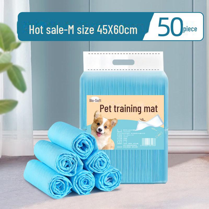 Pieluszki dla zwierząt domowych: Grube, chłonne pieluchy do szkolenia psów i kotów.