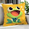 cute cute frog Cushion Cover Cushion Cover Set Pcs x x x Pillowcase Decorative Sofa Home Decor
