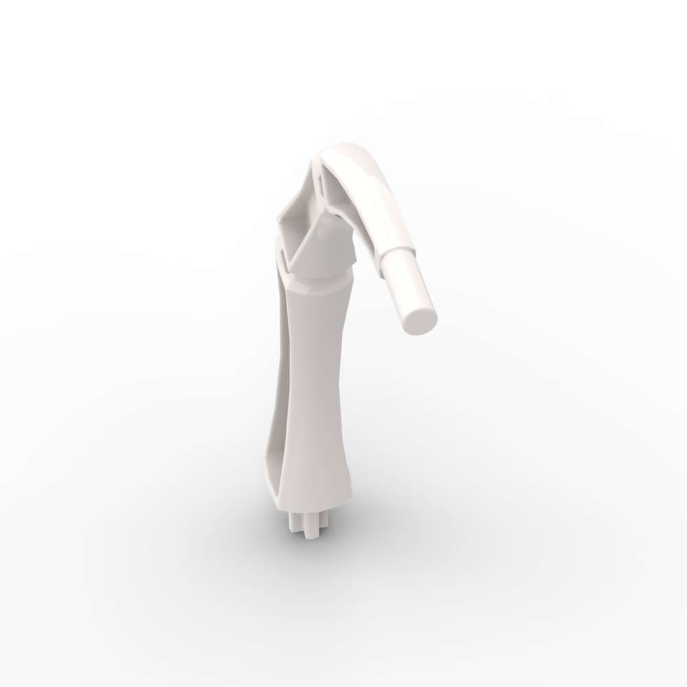 MOC 10 PEÇAS 15107 Apêndice Ósseo Grande Com Eixo Kit de Blocos de Construção Perna Cauda Animal Tijolo Partícula Brinquedos Educativos Presente de Aniversário