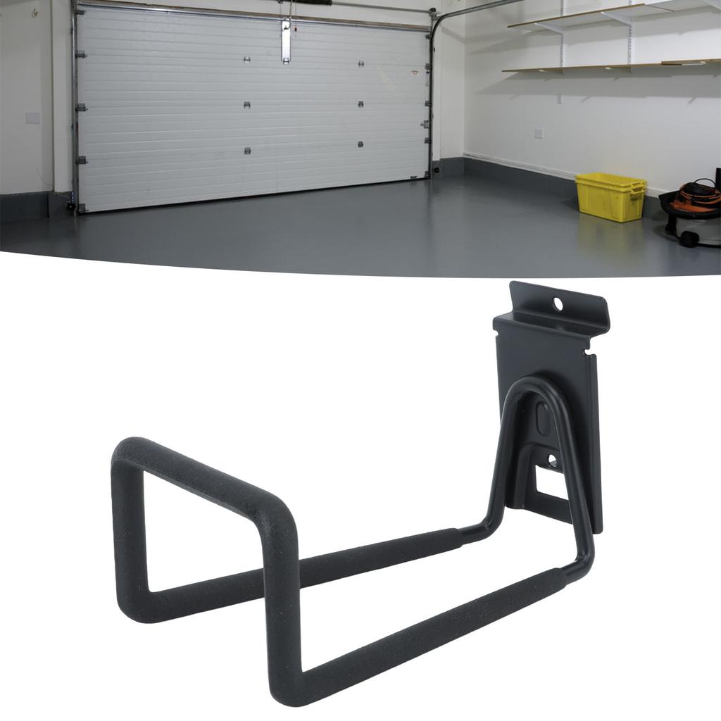 Hose Hook Wall Mounted Wire Hanger Strong Bearing Anti Slip Rubber Coating Universal Garden Hose Holder