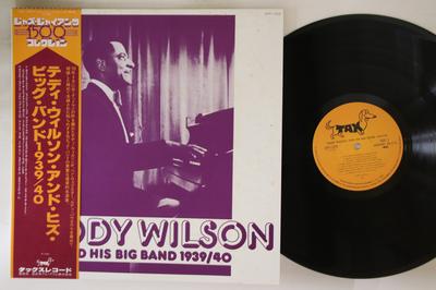 LP Record TEDDY WILSON  Teddy Wilson And His Big Band 1939 15PJ12 TAX 1979 Japan Obi Jazz Used