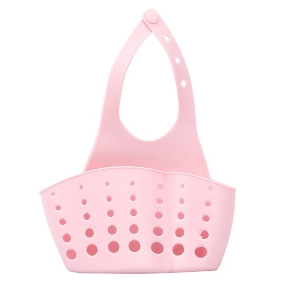 Tula Portable Hanging Kitchen Storage Drain Bag Holder Basket Sink Organizer  Rack
