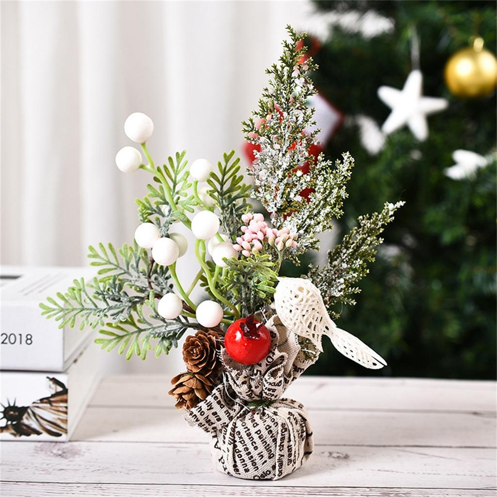 Christmas Decoration MiniChristmas Tree Ornaments Window Tree Decoration