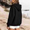 Women's Casual Zip-Up Hoodie with Pockets and Long Sleeve Color for Fall Winter