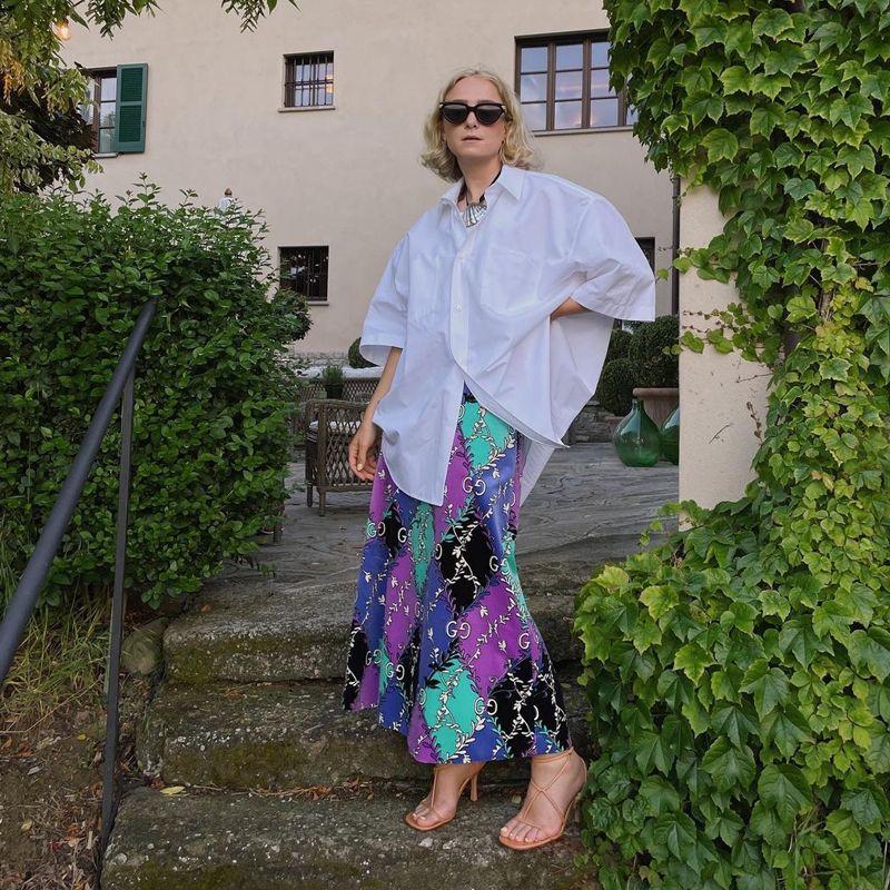 

Loose Short-Sleeved Casual White Shirt Short-sleeved Loose white shirt L