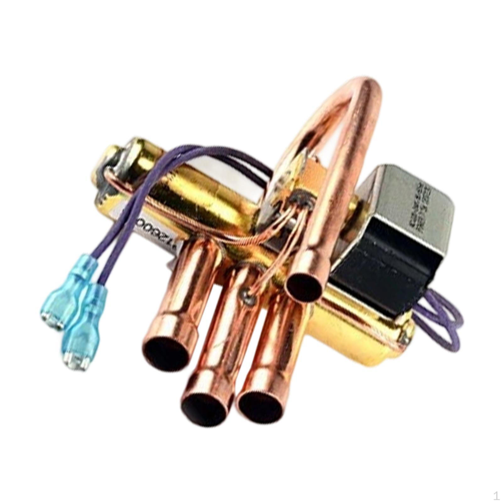 

Реверсивный клапан кондиционера, Легкий и многофункциональный медный фитинг для комнаты 1.5P 2P