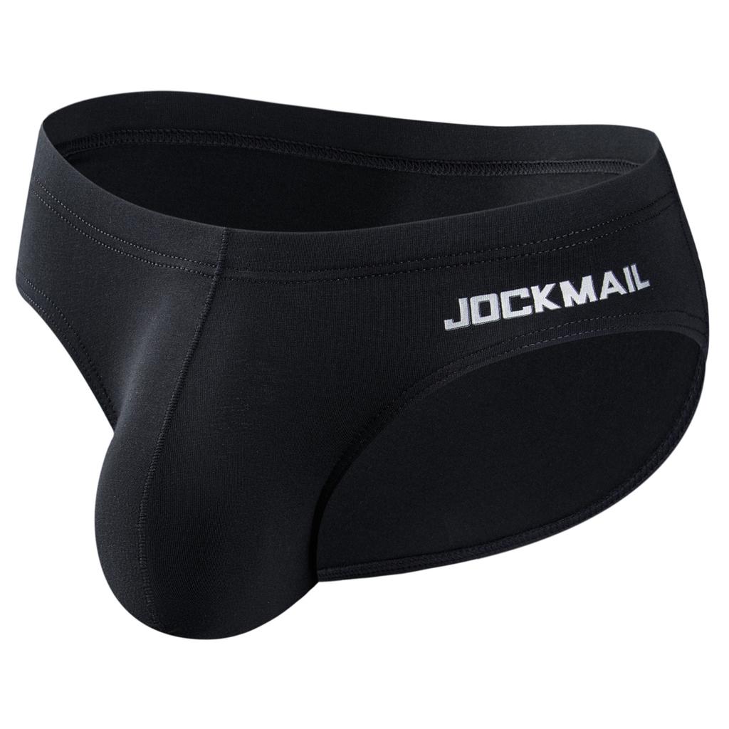 Slips JOCKMAIL Baumwolle Niedrige Taille Sport Atmungsaktiv Komfort Großer Hodensack Alltags-Herren-Slips Unterwäsche