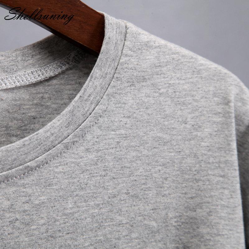 Shellsuning Sommer Baumwolle O Neck T Shirts Frauen Schöne Schmetterling Kurzarm 3D Brief Drucken Tees Lose Weiche Grundlegende Weibliche tops