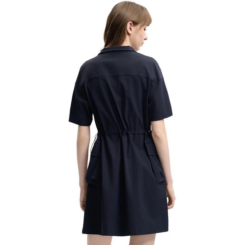 FILA Fleece Fashion Casual Short Sleeve Dress Women dresses F11W629302F