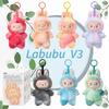 7 Style NEW Abubu The Monsters V3 Series Blind Plush Box, Vinyl Base Toy, Animated Characters, Mysterious Surprise Box