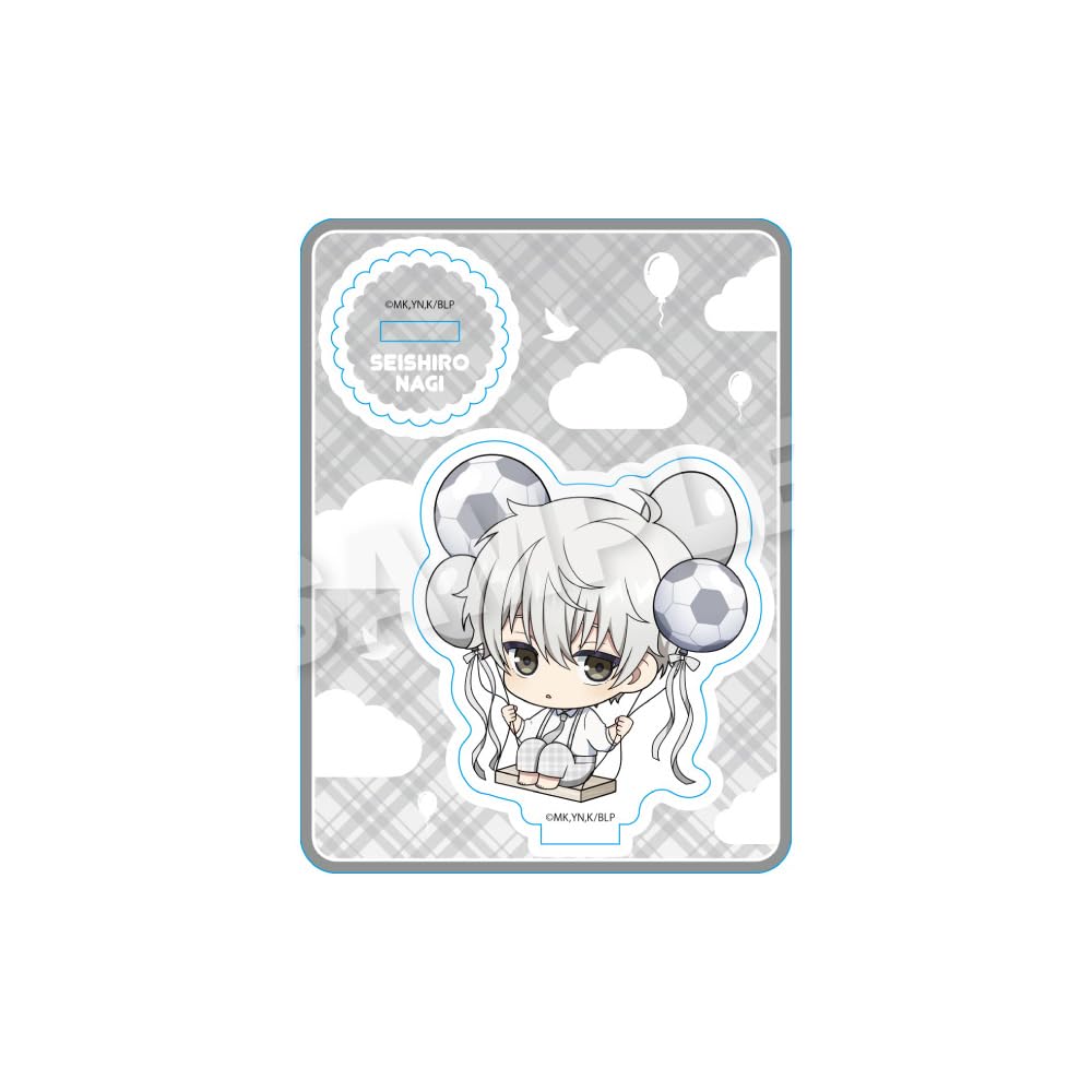 Blue Lock Nagi Seishiro Mini Character Acrylic Mascot Balunko ver.