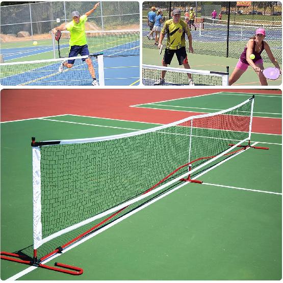 TOBWOLF 22x3ft Pickleball Replacement Net, Indoor Outdoor Pickleball Net for Most Free-Standing Pickle Ball Frame, Official Regulation Size Net for