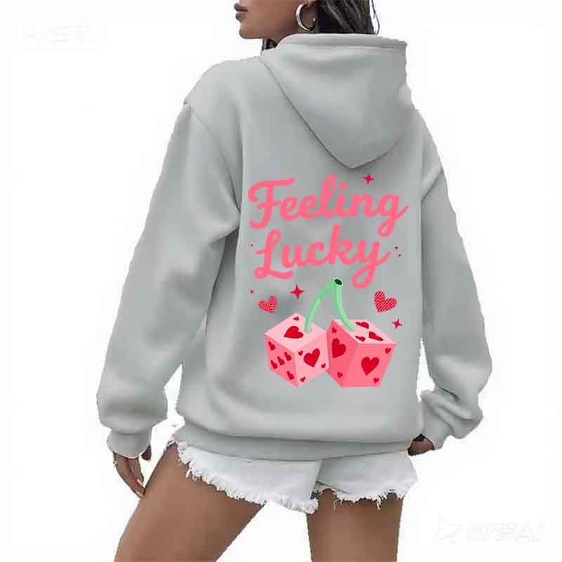 Damen Y2K Hoodie Frühling Herbst Street Casual Mode Langarm Oberteil mit Kängurutasche Vielseitiger Trend Pullover