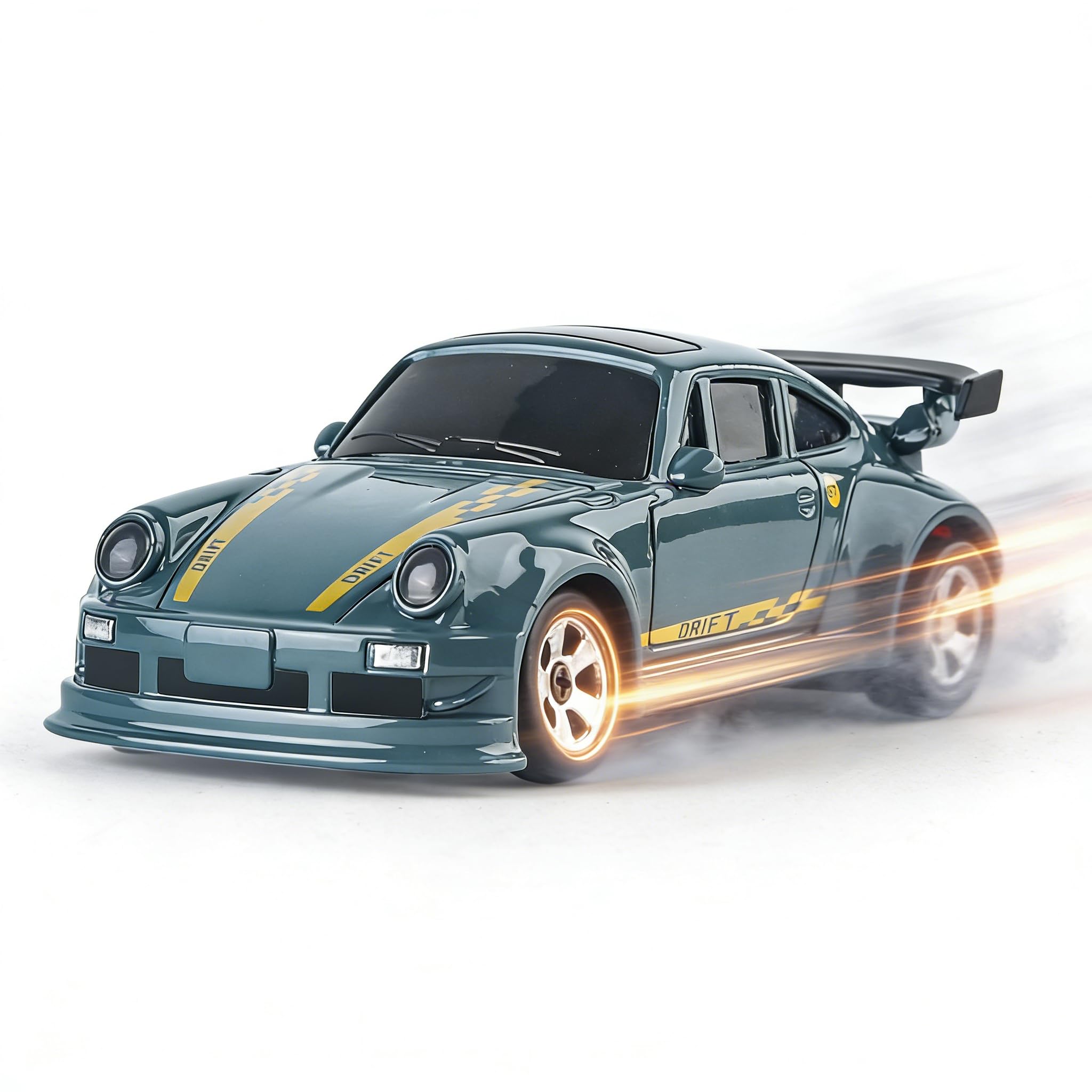 ARRISHOBBY KFPLAN KF20 1:64 Drift Car with LED Lights 4WD Mini RC Car Proportional Control Gift Toy Boys Adults