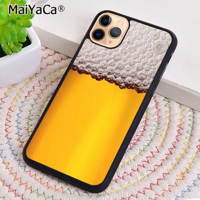 

MaiYaCa A Glass of Alcohol Beer Phone Case Cover For iPhone 17 Air 16 15 plus 11 12 13 14 pro max shell coque iPhone 11pro max