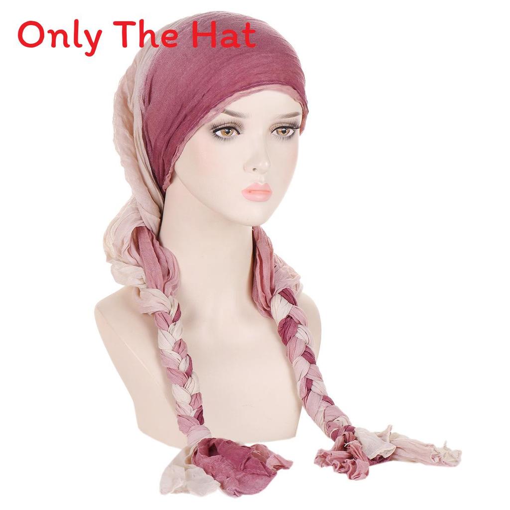 Fashion Knitted Headscarf For Women With Breathable Polyester Material And Adjustable Fit For Casual Wear