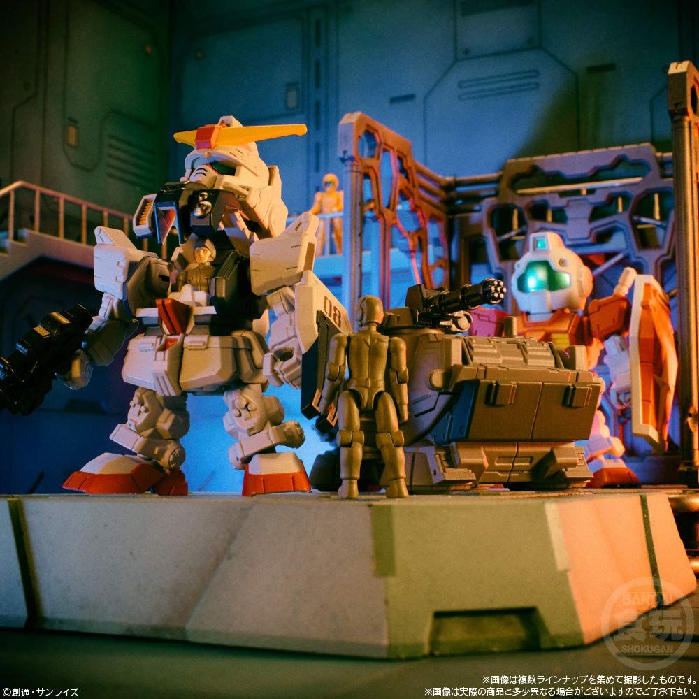 Mobile Suit Gundam Micro Wars 2 Candy Suit (10 Stück) Spielzeug/Kaugummi (Mobiler Gundam)