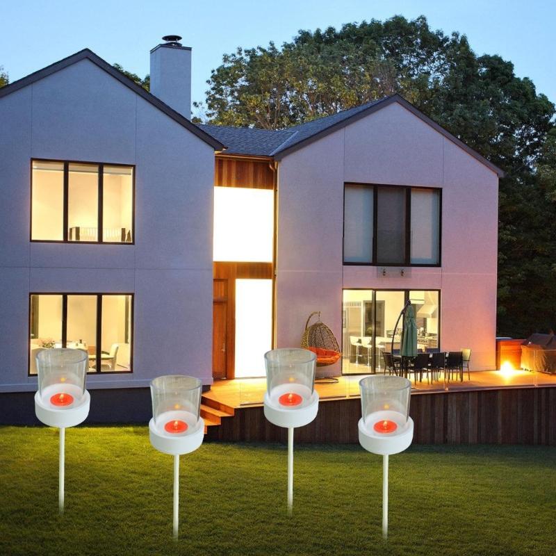 Outdoor Garden Candle Holder Silicone Molds Handmade Candlestick Molds Concrete Plaster Moulds for Candle Holder Making