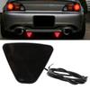 12V Auto Tail Light 20 LEDs Brake Reverse Warning Lamp Flash Strobe Universal for Motorcycle ATV Truck SUVBlack